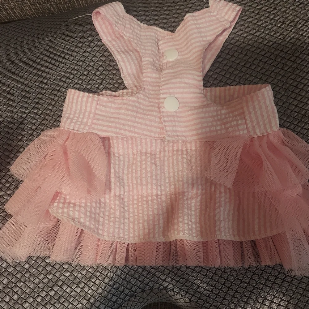 Dog Frilly Dress Size Small